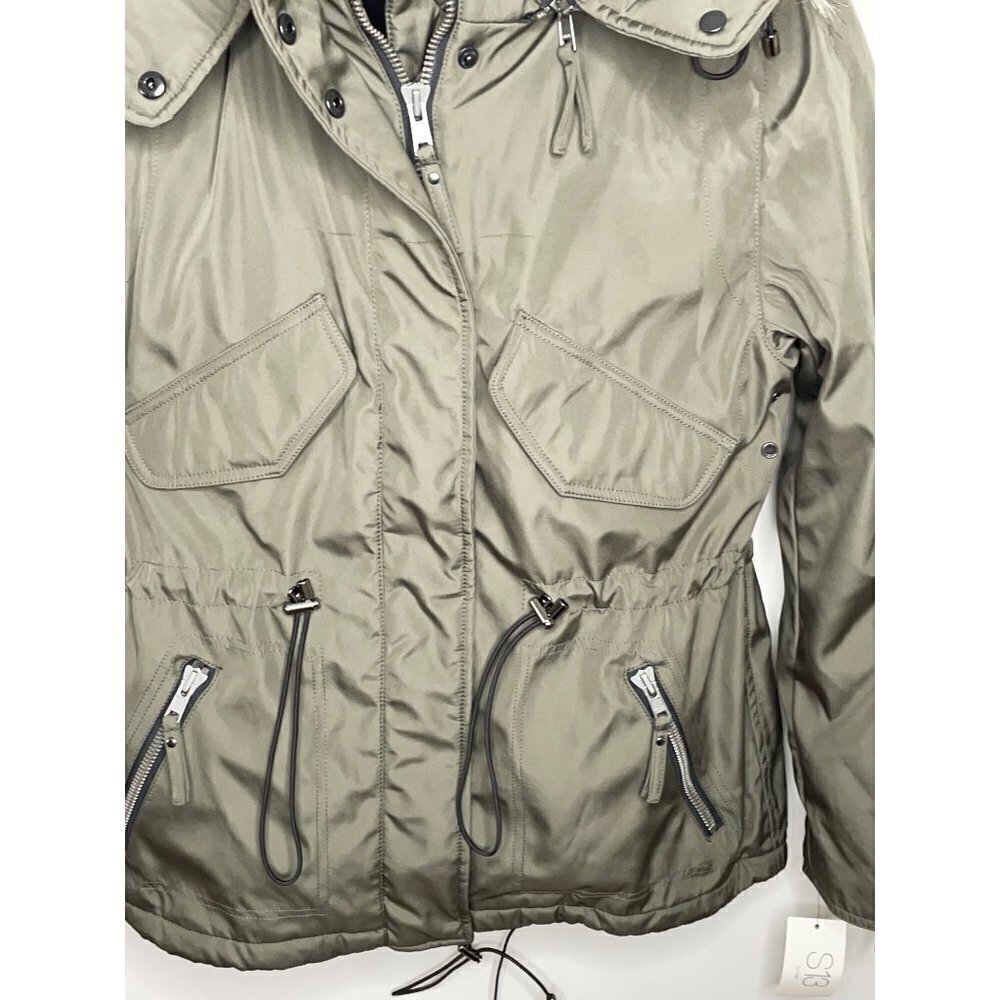Urban Outfitters S13 Military Moss Trapper Jacket Size S NWT - Picture 6 of 9